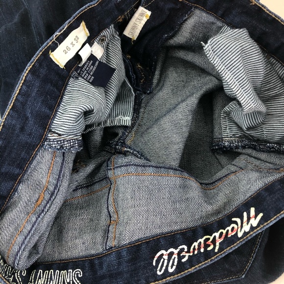 Madewell Skinny Blue Denim 26/32 - Picture 8 of 8